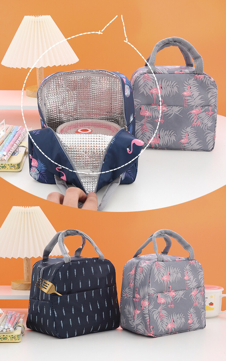 Aluminum Foil Thickening Thermal Insulated Lunch Bag Lunch Box Bag Student Lunch Handbag Insulated Aluminum Foil Lunch Bag in Stock Aluminum Foil Thickening Thermal Insulated Lunch Bag Lunch Box Bag Student Lunch Handbag Insulated Aluminum Foil Lunch Bag in Stock