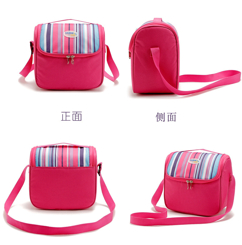 Thermal insulation package shawl multi color Lunch Bag Picnic cold storage ice bag factory direct sales