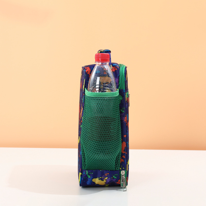 New Ice Pack Factory Direct Sales Lunch Bag Spot Square Lunch Box Bag Aluminum Foil Thickening Insulated Bag Portable Lunch Bag