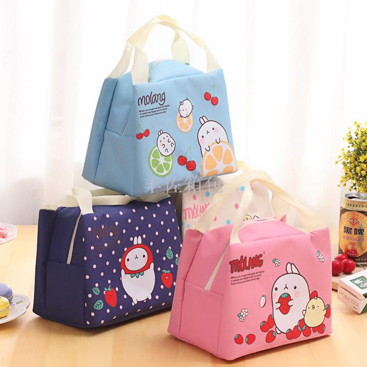 lunch bag ladies thermal bag bento bag rice hand bag thermal bag students carry lunch ice bag