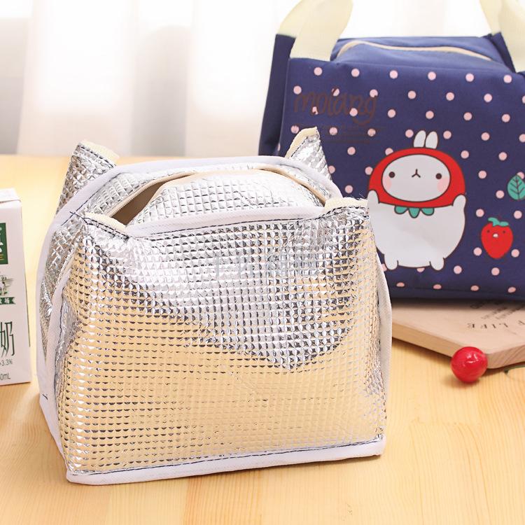 lunch bag ladies thermal bag bento bag rice hand bag thermal bag students carry lunch ice bag
