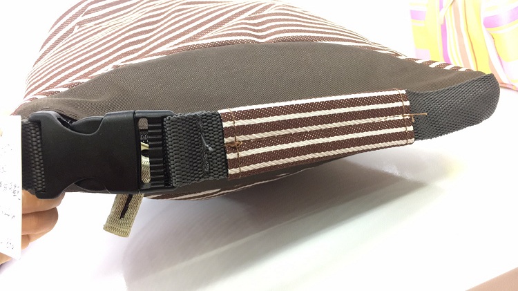 Fashionable stripe heat preservation bag lunch bag ice package insulate bag