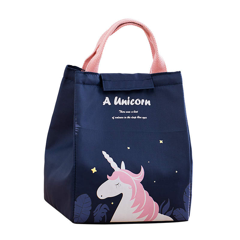 Portable Office Worker Lunch Bag Large Capacity Thermal-Insulation Thickened Lunch Bag Thickening Thermal Insulation Portable Lunch Box Insulated Bag