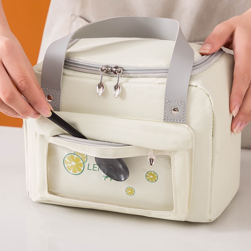 Cross-Border Japanese-Style Lunch Bag Oxford Cloth Aluminum Foil Insulated Lunch Bag Outdoor Portable Picnic Bag Ice Pack