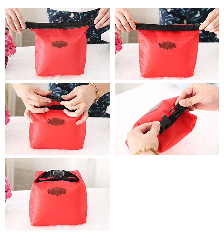 Practical Personality Solid Color Insulation Storage Ice Pad Portable Lunch Bag Lunch Bag Insulated Bag Practical Personality Solid Color Insulation Storage Ice Pad Portable Lunch Bag Lunch Bag Insulated Bag
