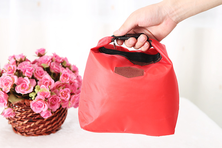 Practical Personality Solid Color Insulation Storage Ice Pad Portable Lunch Bag Lunch Bag Insulated Bag Practical Personality Solid Color Insulation Storage Ice Pad Portable Lunch Bag Lunch Bag Insulated Bag