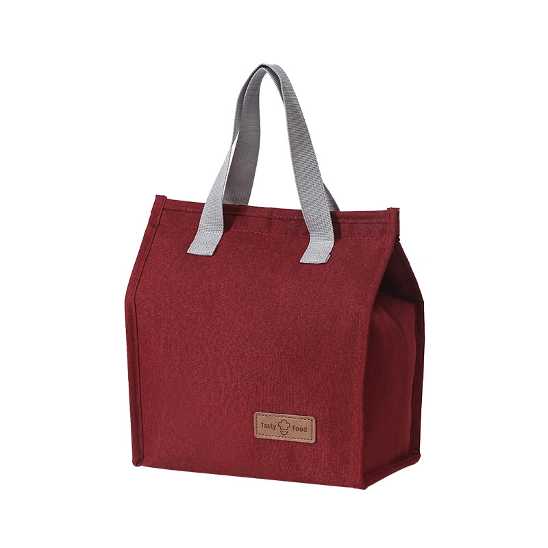 Amazon New Bento Insulated Bag Hand-Carrying Oxford Cloth Bento Bag Student Lunch Bag Portable Picnic Ice Pack