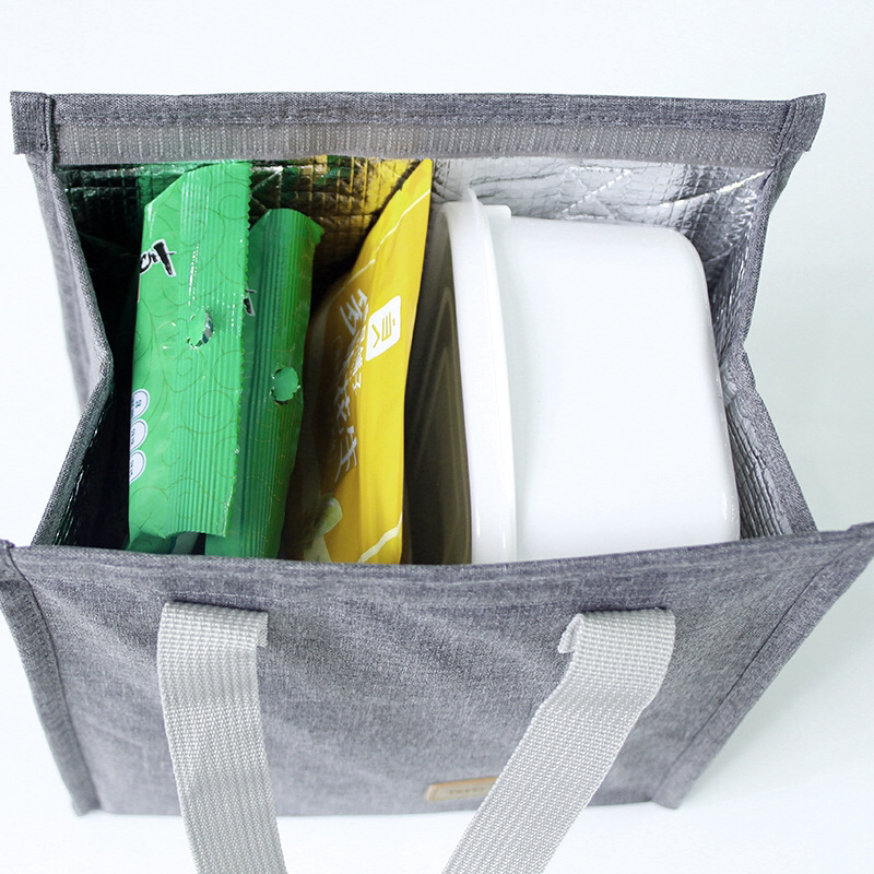 Amazon New Bento Insulated Bag Hand-Carrying Oxford Cloth Bento Bag Student Lunch Bag Portable Picnic Ice Pack