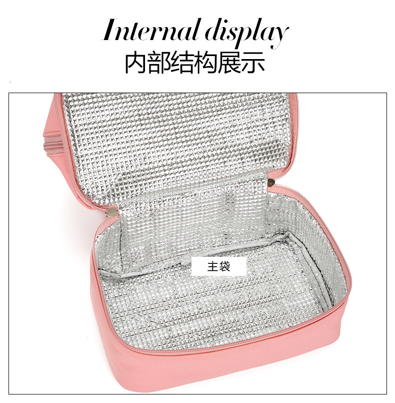 Large Capacity Milk Insulated Bag Blue Ice Breast Milk Frozen to Keep Fresh Breast Milk Storage Bag Multi-Function Portable Mummy Bag