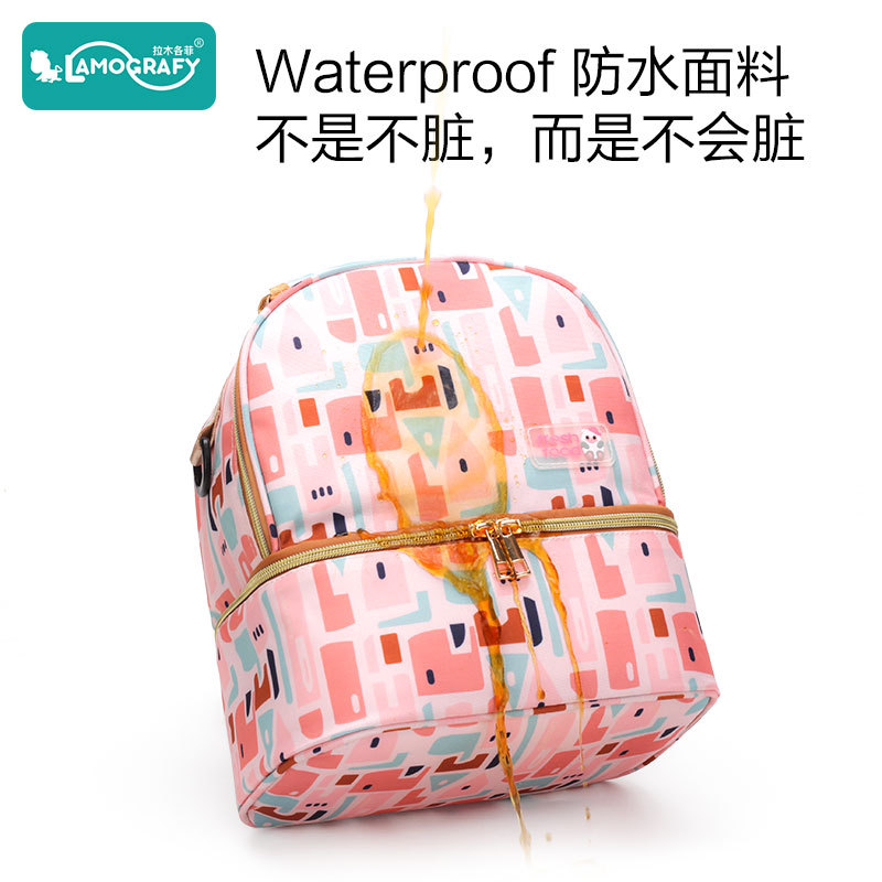 Milk Insulated Bag Thermal Bag Breast Milk Storage Bag Lunch Bag Double Layer Breast Milk Preservation Bag Milk Bottle Insulation Mummy Bag Wholesale Customization