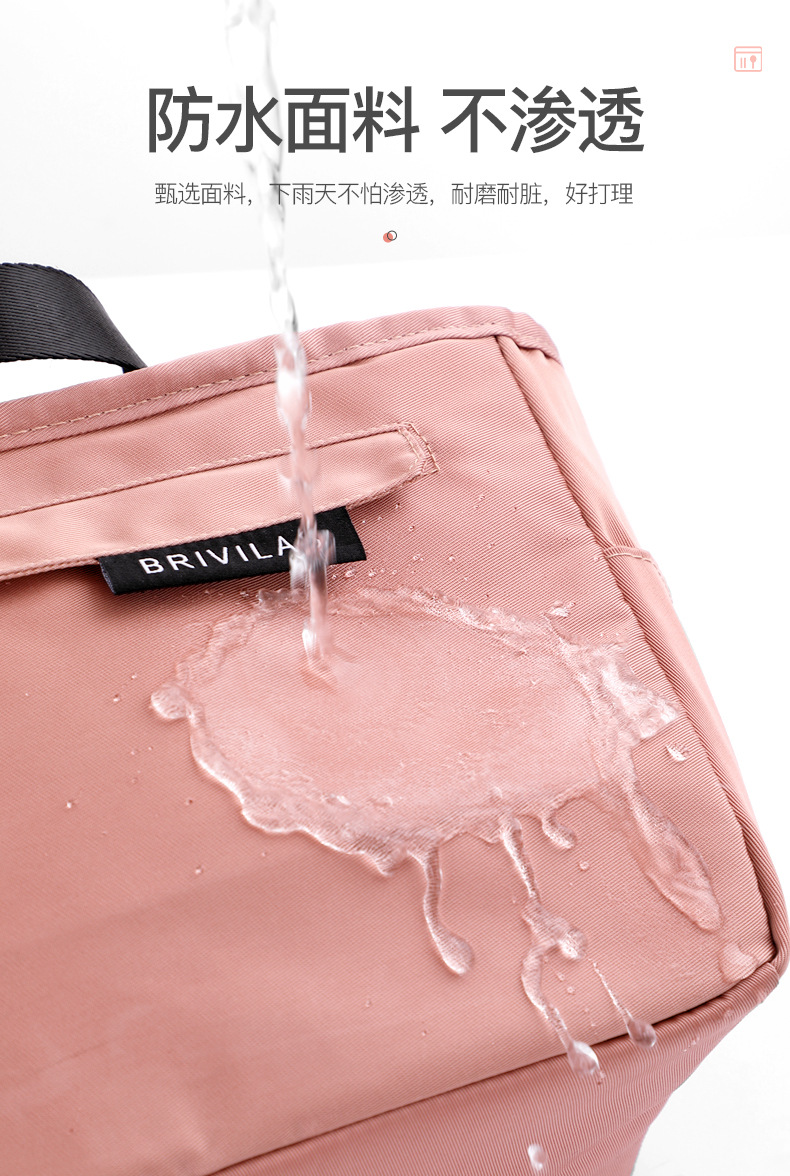 Portable Insulated Bag Solid Color Outdoor Portable Lunch Box Bag Thickened Lunch Thermal Bag Lunch Bag with Rice Handbag