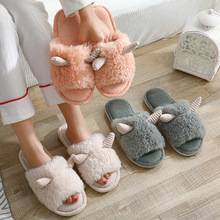 Autumn and Winter Cotton Slippers Large Size Household Eva Non-Slip Water-Proof Bag Heel Insulated Cotton-Padded Shoes Winter Bridled Outer Wear Winter