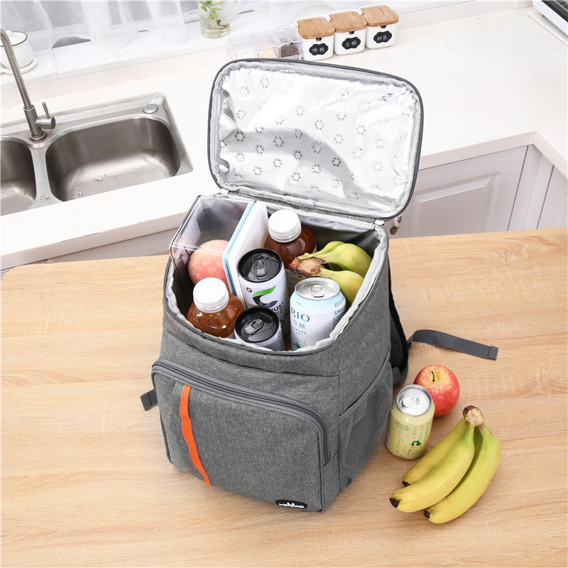 Exclusive for Cross-Border Picnic Backpack Shoulder Insulated Bag Outdoor Ice Pack Thickening Thermal Insulation Backpack Leak-Proof Picnic Bag
