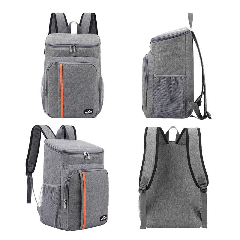 Exclusive for Cross-Border Picnic Backpack Shoulder Insulated Bag Outdoor Ice Pack Thickening Thermal Insulation Backpack Leak-Proof Picnic Bag