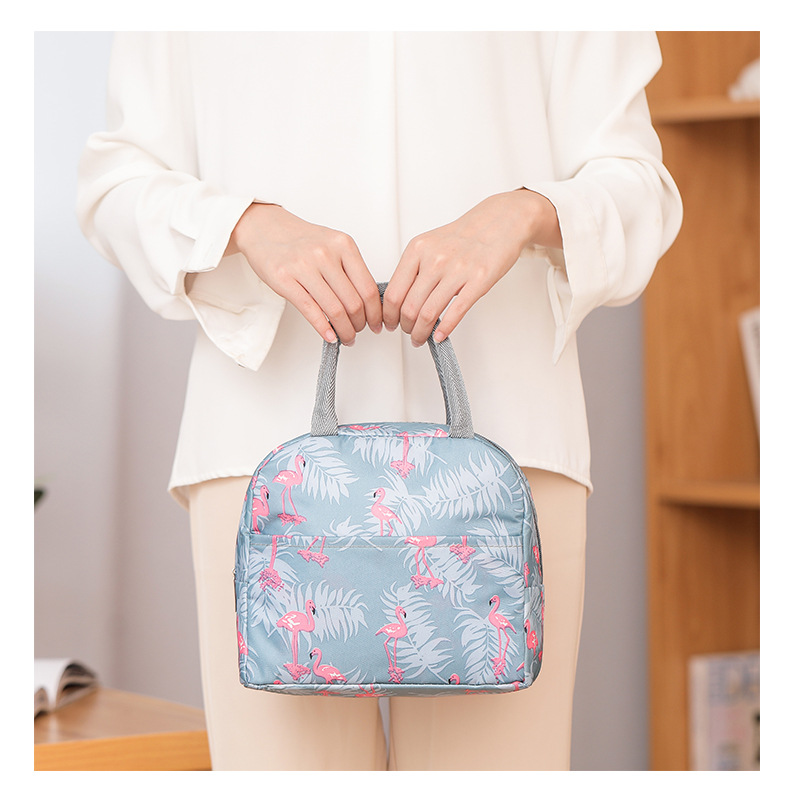New Printed Lunch Box Bag Outdoor Thickened Winter Warm Insulated Bag Cartoon Cute Pet Lunch Bag for Work New Printed Lunch Box Bag Outdoor Thickened Winter Warm Insulated Bag Cartoon Cute Pet Lunch Bag for Work