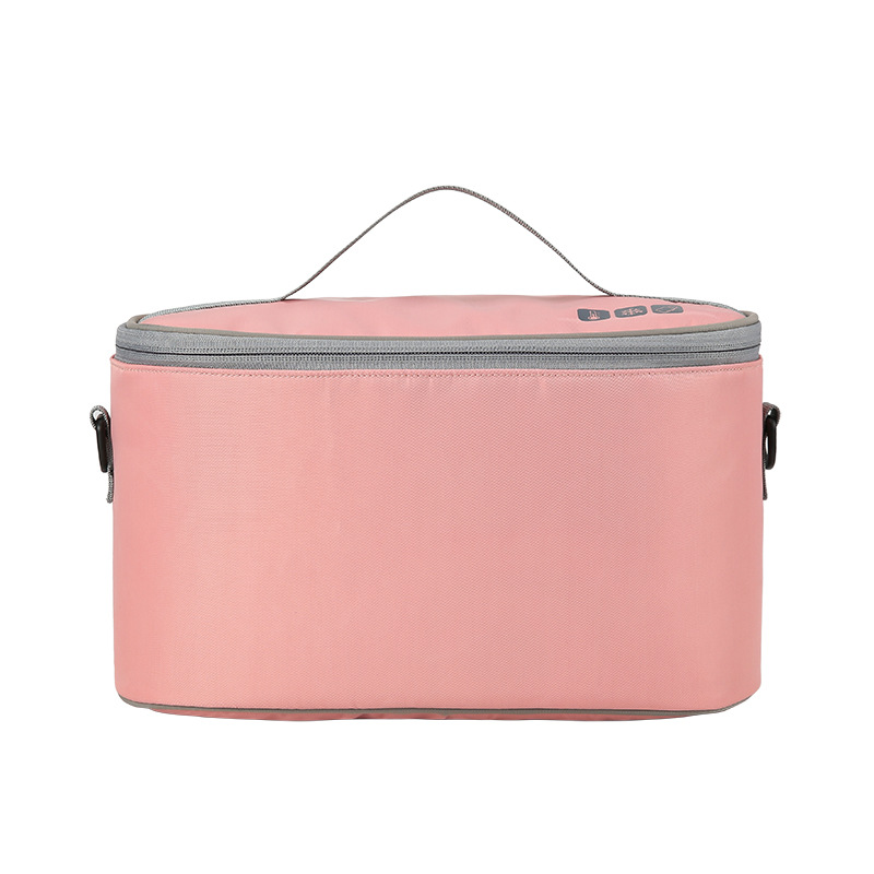 Cross-Border Fashion Milk Insulated Bag Mother and Baby Breast Milk Storage Bag Multi-Functional Mummy Bag One Shoulder Combination Bags Insulating Milk Bottle Storage Bag