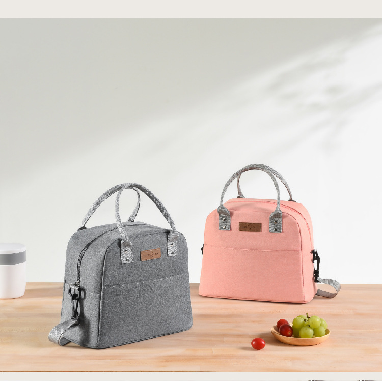 New Oxford Cloth Lunch Bag Outdoor Ice Pack Thick Portable Insulated Bag Meal Bag Takeaway Meal Bag Lunch Bag