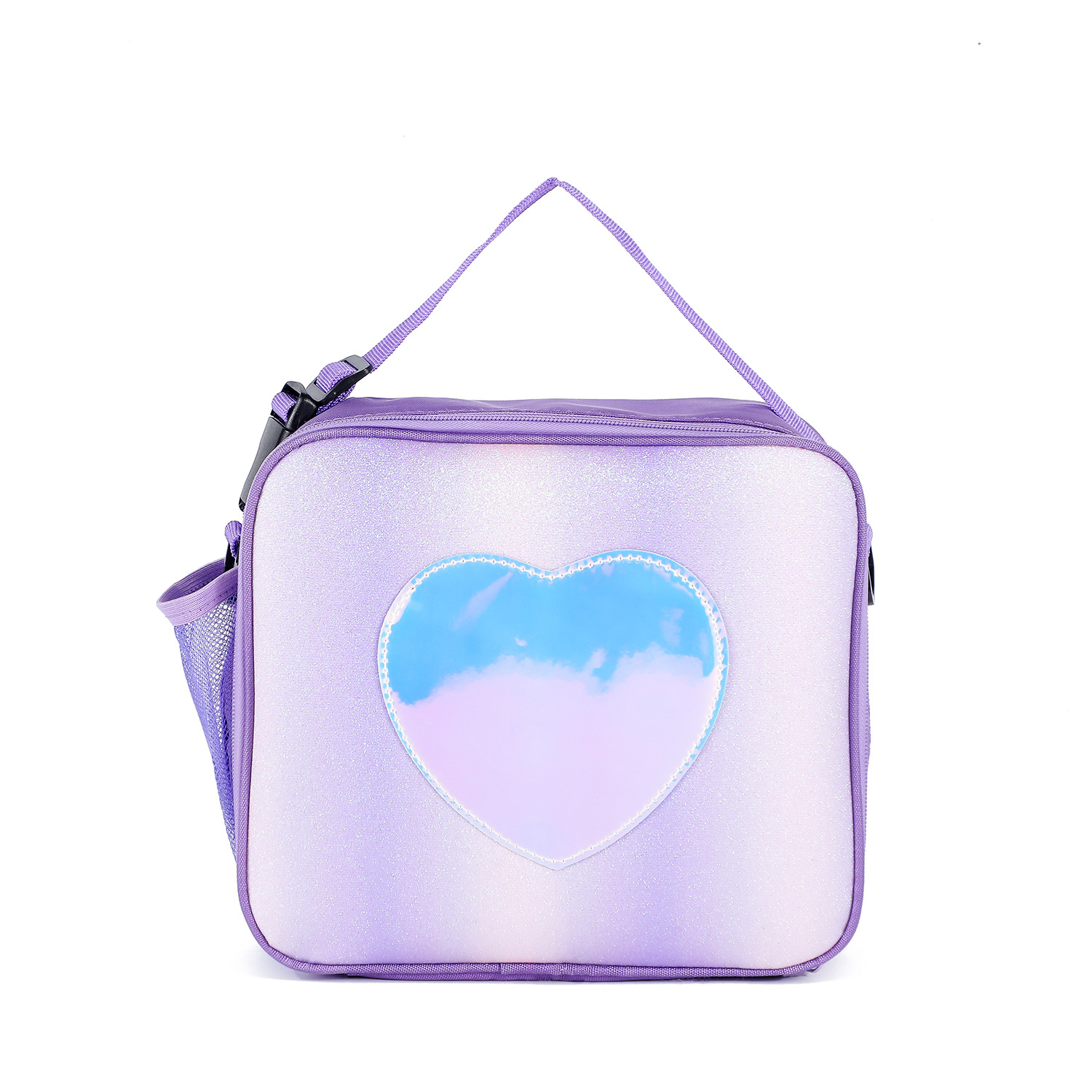 New GREAT Laser Lunch Bag Rainbow Color Insulated Lunch Bag Picnic Ice Pack Girly Simplicity One Shoulder Bag