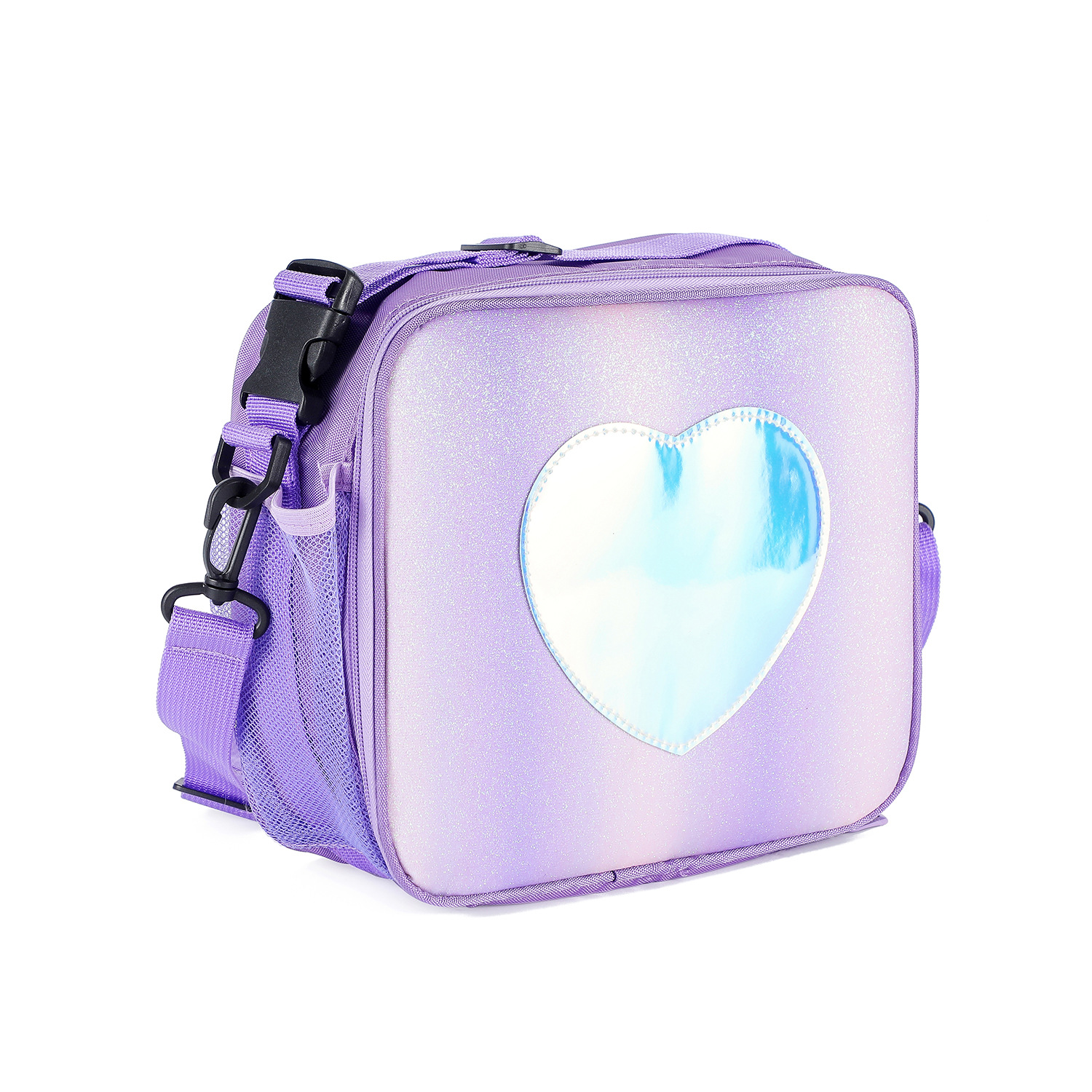 New GREAT Laser Lunch Bag Rainbow Color Insulated Lunch Bag Picnic Ice Pack Girly Simplicity One Shoulder Bag