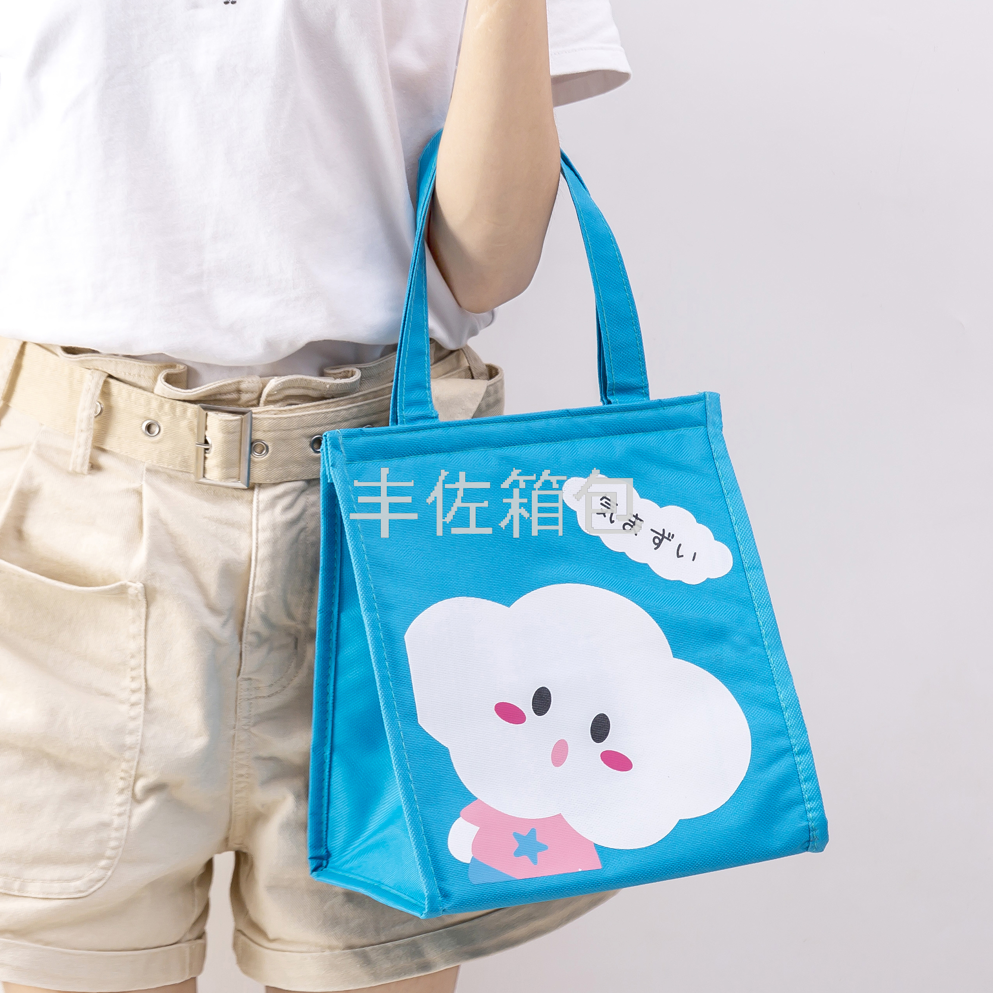 New Hipster Portable Lunch Bag Bento Bag Waterproof Take-out Insulated Bag Ice Bag Lunch Thermal Bag