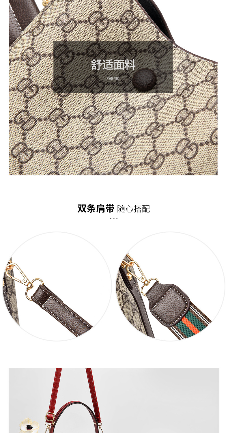 New on Autumn Women's Bag New 2020 Fashion Handbag Ins All-Matching Shoulder Cross Body Bucket Bag