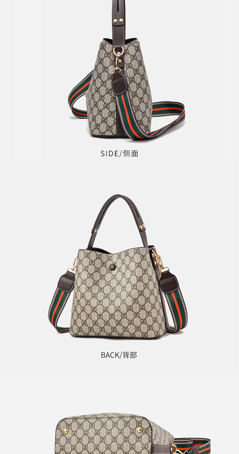 New on Autumn Women's Bag New 2020 Fashion Handbag Ins All-Matching Shoulder Cross Body Bucket Bag