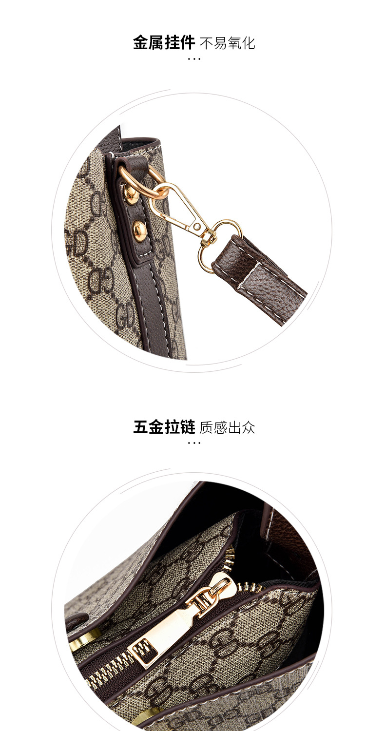 New on Autumn Women's Bag New 2020 Fashion Handbag Ins All-Matching Shoulder Cross Body Bucket Bag