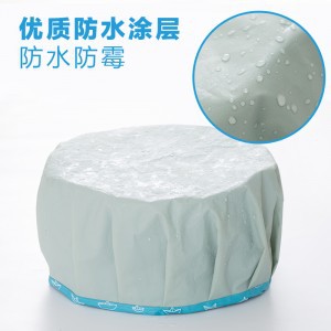 Manufacturers wholesale portable foldable birdbath 10L16L travel foot soaking bucket bag washing wash basin