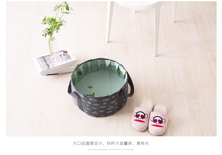 Manufacturers wholesale portable foldable birdbath 10L16L travel foot soaking bucket bag washing wash basin Manufacturers wholesale portable foldable birdbath 10L16L travel foot soaking bucket bag washing wash basin