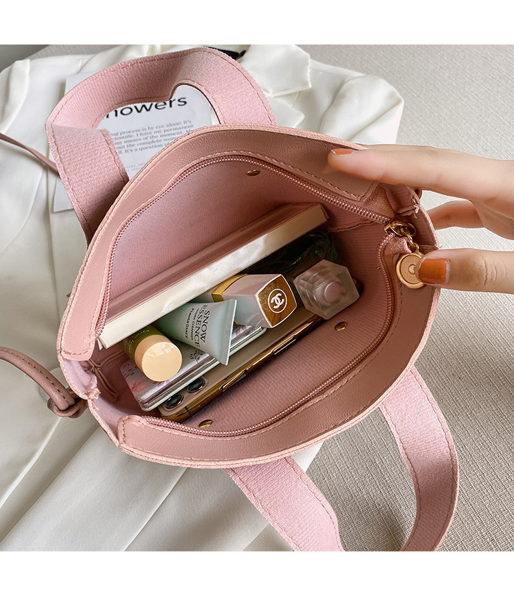 Handbags 2020 Summer Autumn New Style Korean Style Rivet Solid Color Portable Pu Bucket Bag Shoulder Crossbody Small Bag Handbags 2020 Summer Autumn New Style Korean Style Rivet Solid Color Portable Pu Bucket Bag Shoulder Crossbody Small Bag
