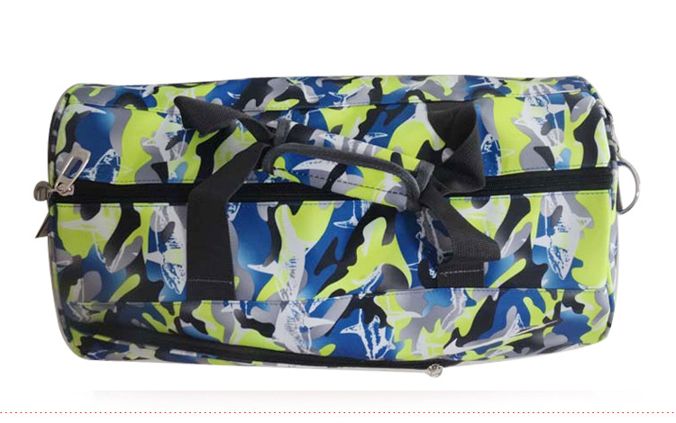Fashion Camouflage Bucket Bag Casual Sports Gym Bag Men's and Women's Basketball Bag Waterproof Large Capacity Travel Bag Customization