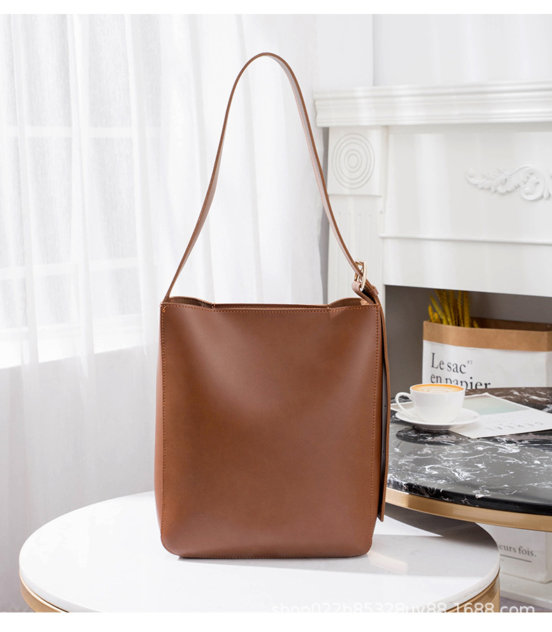 Women's Bag 2021 New Combination Bags Factory Wholesale Korean Style Trendy Crossbody Pu Women's Bag Fashionable Shoulder Bucket Bag