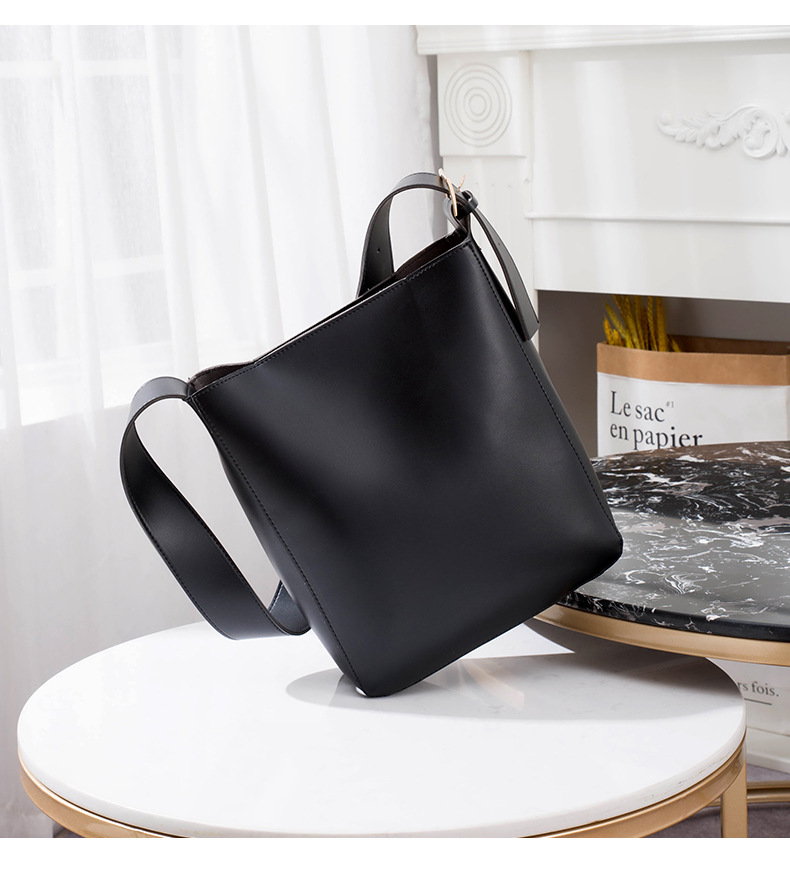 Women's Bag 2021 New Combination Bags Factory Wholesale Korean Style Trendy Crossbody Pu Women's Bag Fashionable Shoulder Bucket Bag