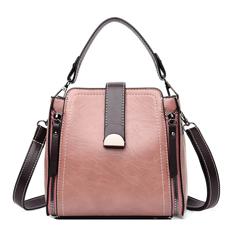 Bucket Bag Women&#039;s Bag Fashion Shoulder Bag Soft Leather Versatile Crossbody Bag Handbag