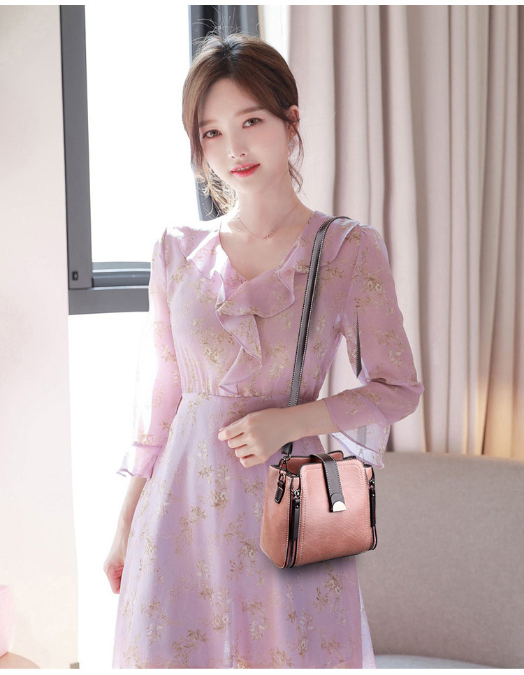 Bucket Bag Women's Bag Fashion Shoulder Bag Soft Leather Versatile Crossbody Bag Handbag Bucket Bag Women's Bag Fashion Shoulder Bag Soft Leather Versatile Crossbody Bag Handbag