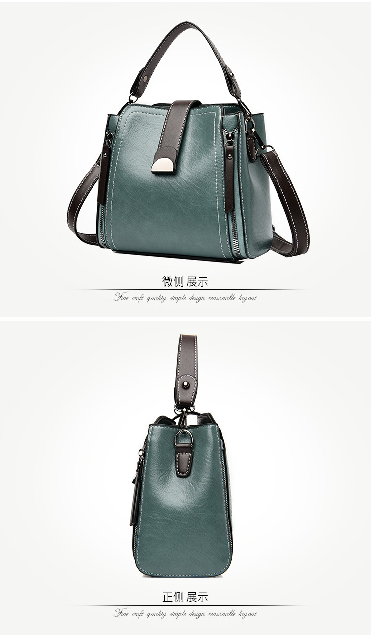 Bucket Bag Women's Bag Fashion Shoulder Bag Soft Leather Versatile Crossbody Bag Handbag Bucket Bag Women's Bag Fashion Shoulder Bag Soft Leather Versatile Crossbody Bag Handbag