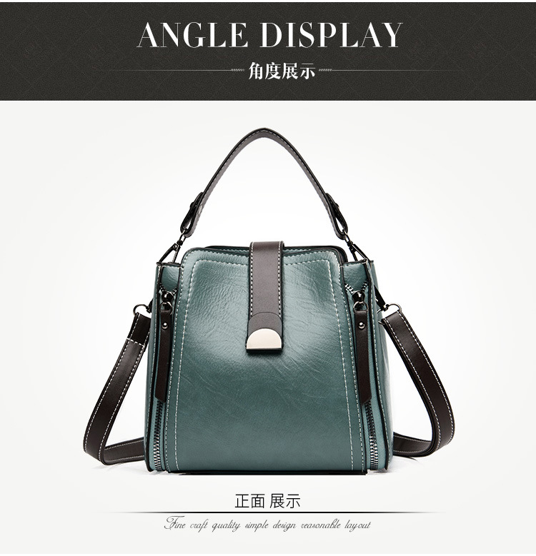 Bucket Bag Women's Bag Fashion Shoulder Bag Soft Leather Versatile Crossbody Bag Handbag Bucket Bag Women's Bag Fashion Shoulder Bag Soft Leather Versatile Crossbody Bag Handbag