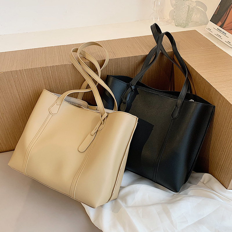 2021 New Trendy Women's Bag Net Red Casual Tote Bag All-Match Ins One-Shoulder Portable Bucket Bag