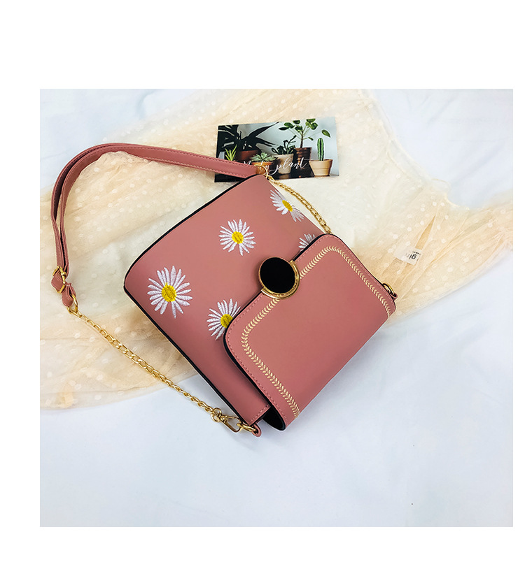 Factory Exclusive Supply New Korean Style Fashion Bucket Bag Internet Celebrity Women's Bag Fresh Sweet Shoulder Messenger Bag Wholesale Custom