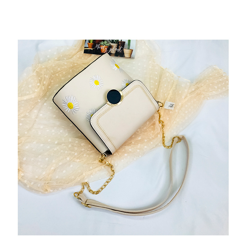 Factory Exclusive Supply New Korean Style Fashion Bucket Bag Internet Celebrity Women's Bag Fresh Sweet Shoulder Messenger Bag Wholesale Custom