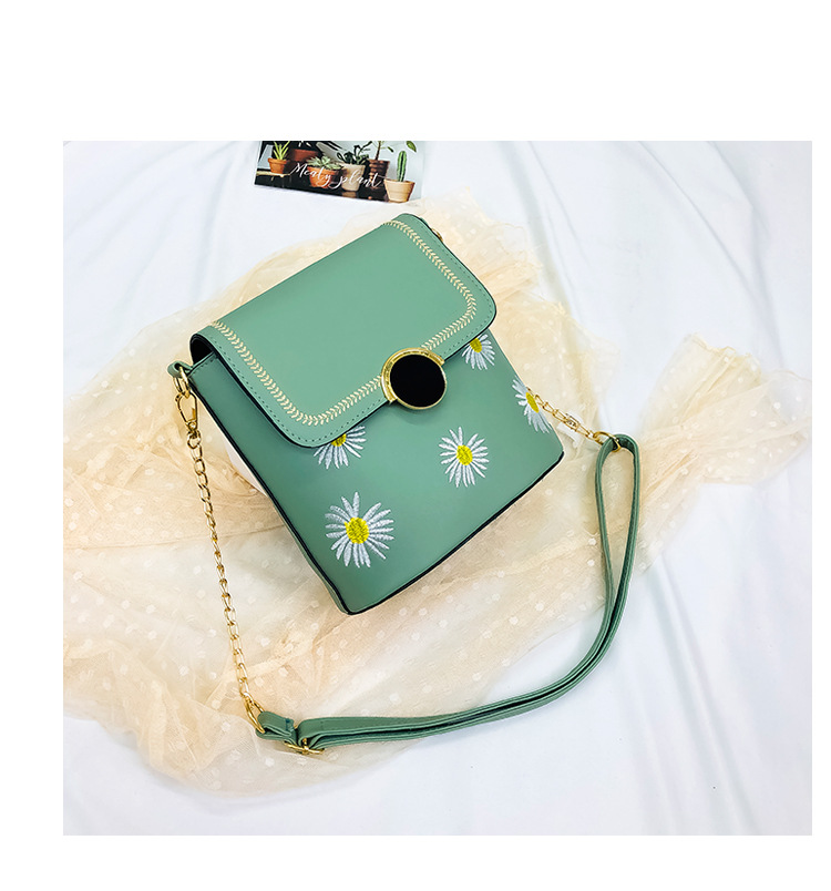 Factory Exclusive Supply New Korean Style Fashion Bucket Bag Internet Celebrity Women's Bag Fresh Sweet Shoulder Messenger Bag Wholesale Custom