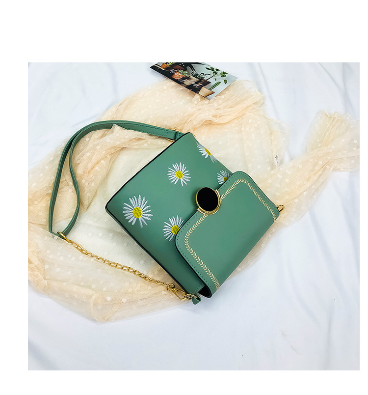 Factory Exclusive Supply New Korean Style Fashion Bucket Bag Internet Celebrity Women's Bag Fresh Sweet Shoulder Messenger Bag Wholesale Custom