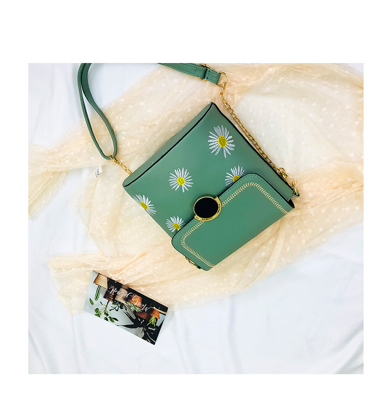 Factory Exclusive Supply New Korean Style Fashion Bucket Bag Internet Celebrity Women's Bag Fresh Sweet Shoulder Messenger Bag Wholesale Custom