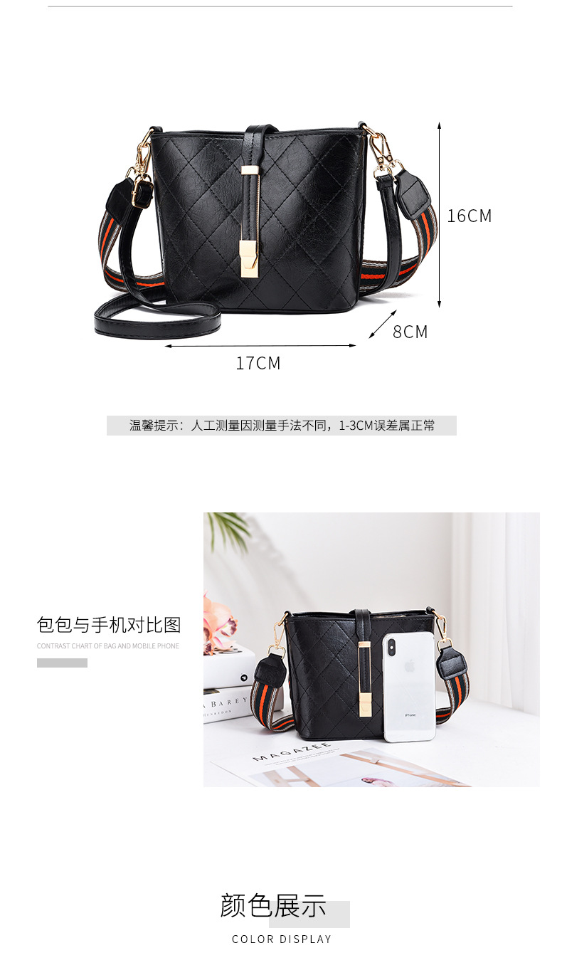 New small Bag woman 2020 cross-body bucket Bag Spring/ Summer New fashion women Bag