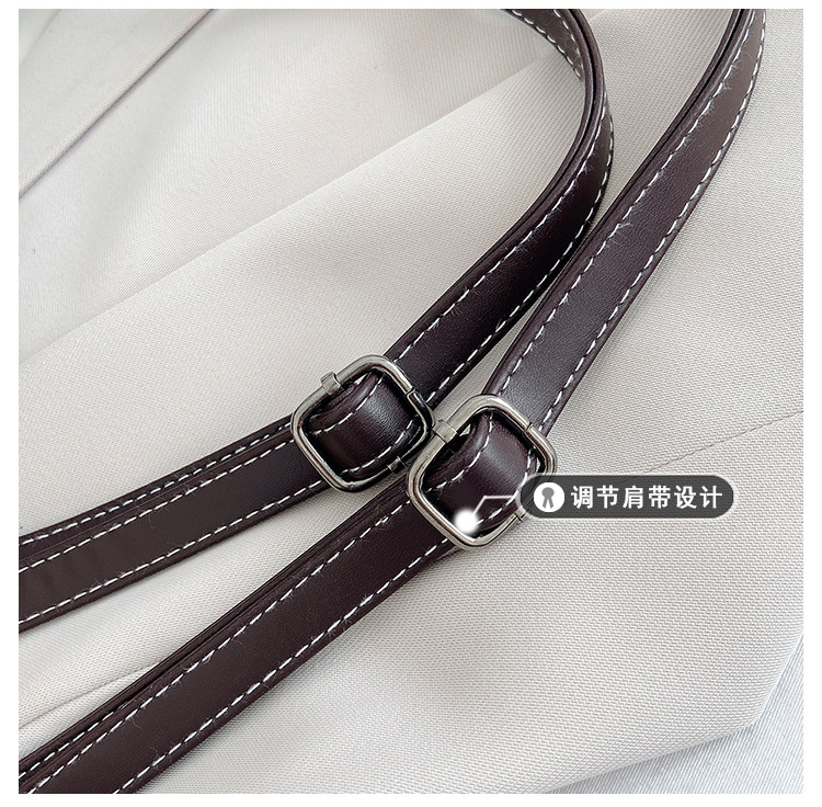 Autumn/Winter Small Bags Women's Bag New Versatile Bucket Bag Portable Shoulder Messenger Bag Small Double Backpack Autumn/Winter Small Bags Women's Bag New Versatile Bucket Bag Portable Shoulder Messenger Bag Small Double Backpack