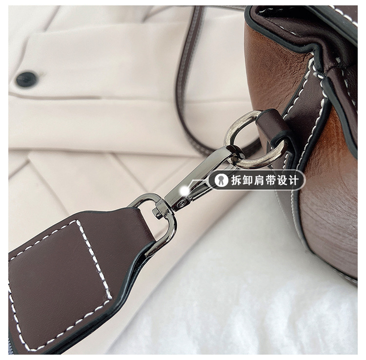 Autumn/Winter Small Bags Women's Bag New Versatile Bucket Bag Portable Shoulder Messenger Bag Small Double Backpack Autumn/Winter Small Bags Women's Bag New Versatile Bucket Bag Portable Shoulder Messenger Bag Small Double Backpack