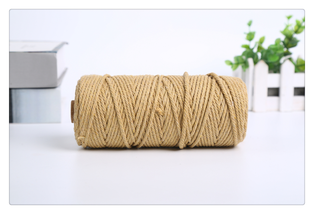 Color Cotton String Hand-Woven DIY Cotton Cord Color Decorative Rope Binding Rope Braided Rope Factory Direct Supply Color Cotton String Hand-Woven DIY Cotton Cord Color Decorative Rope Binding Rope Braided Rope Factory Direct Supply