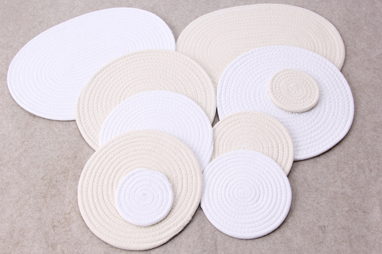 Cord Heat Resistant Heat Insulation HeatResistant Home Dining Table Cushion Coaster Bowl Mat Placemat Heat Proof Mat