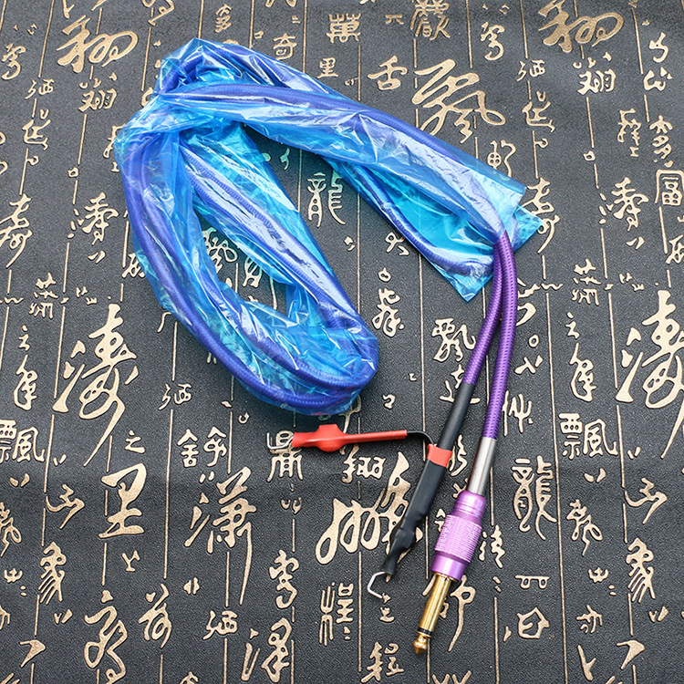 Tattoo Supplies Wholesale Tattoo Clip Cord Bags Tattoo Accessories Hook Line Bag 100pcs Tattoo Clip Cord Bags Protection