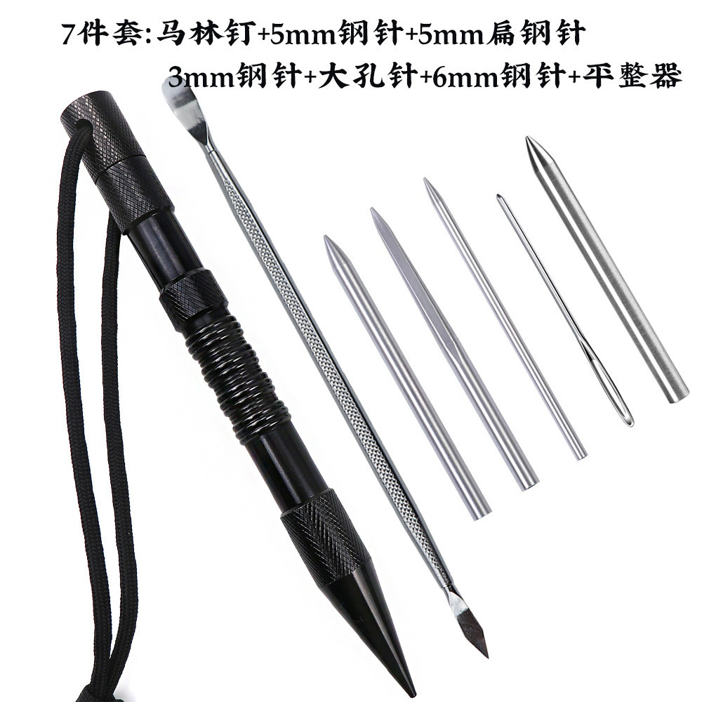 Marlin Spike Marlin Nail Parachute Cord Needle Set Bracelet DIY Weaving Tool Paracord Needle